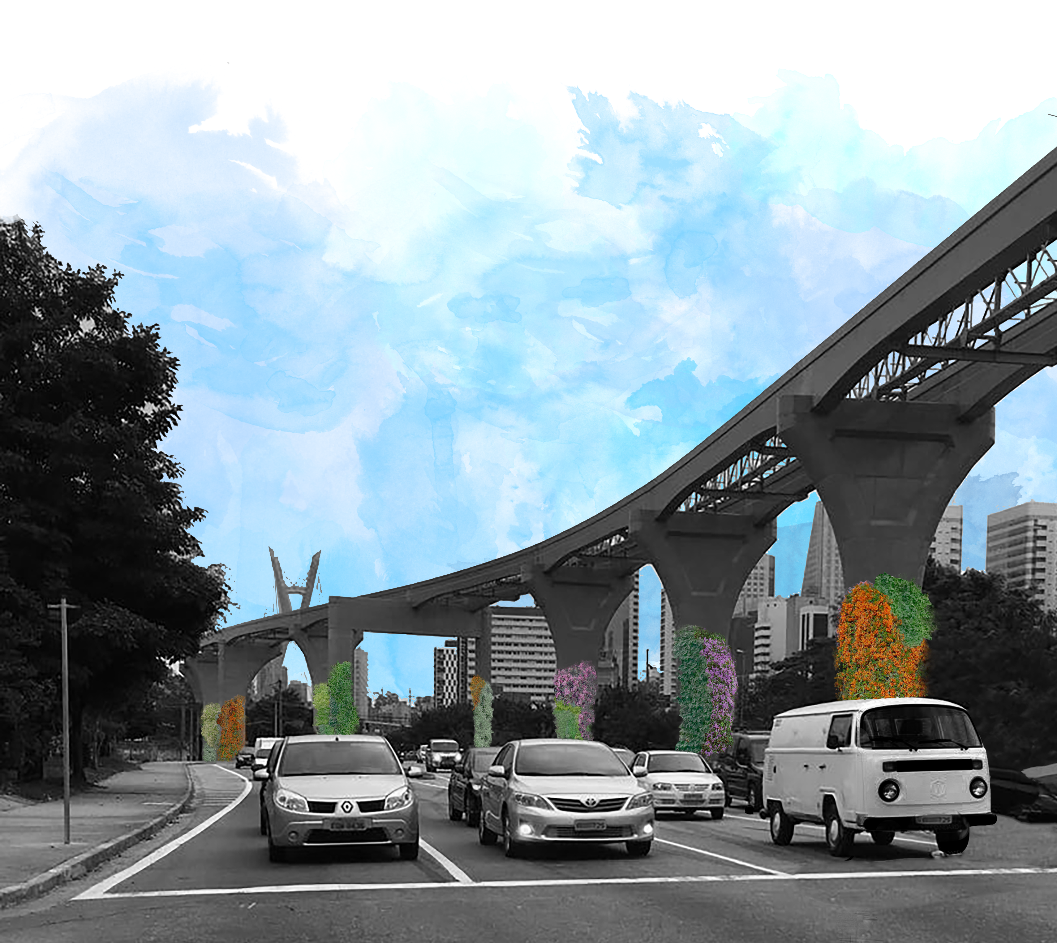 Viadutos Transformados: Verde Nos Caminhos De Concreto | Greentopia